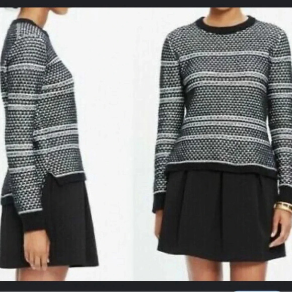 Madewell Fineprint Crewneck Pullover Sweater Size XS - Picture 8 of 8